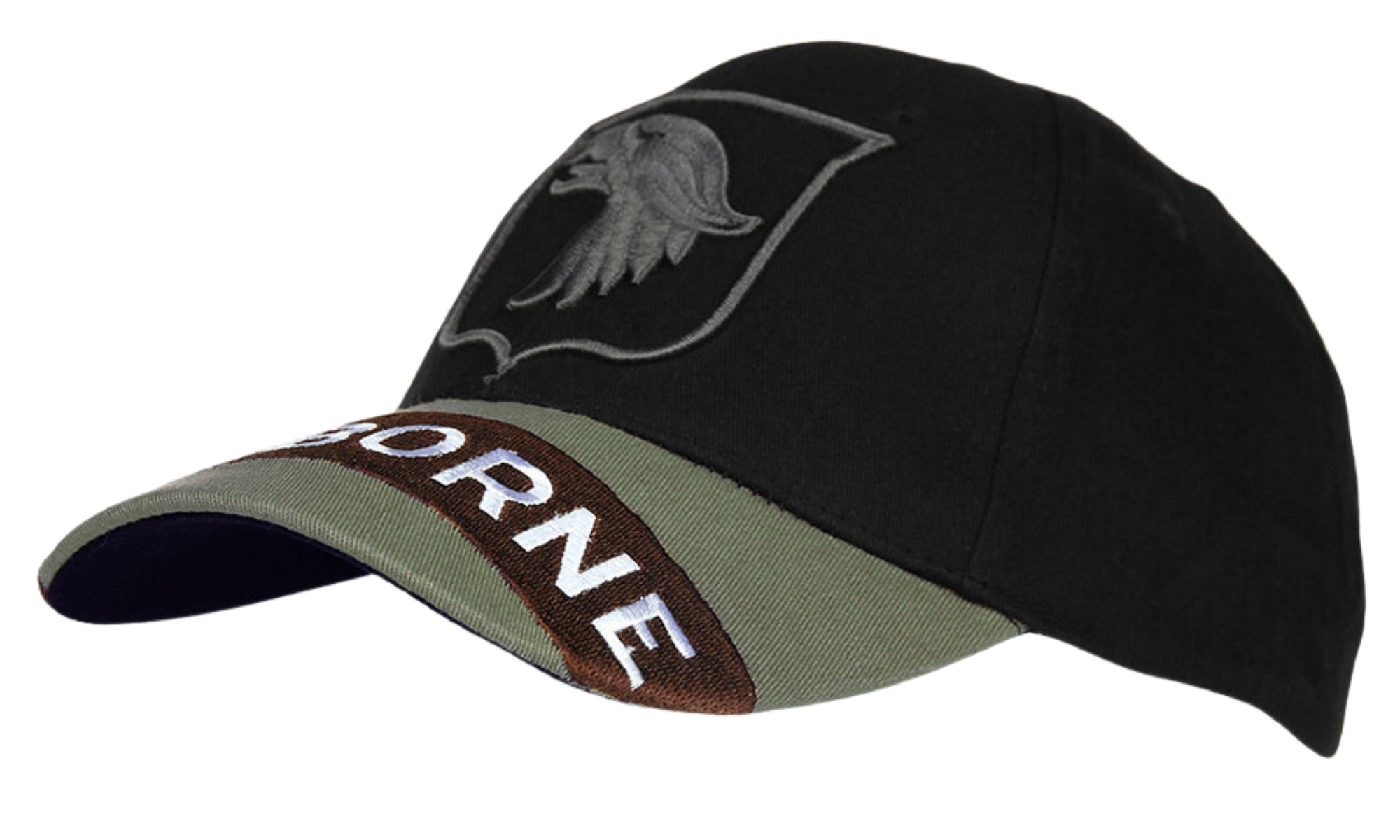 Airborne Green/Black Cap